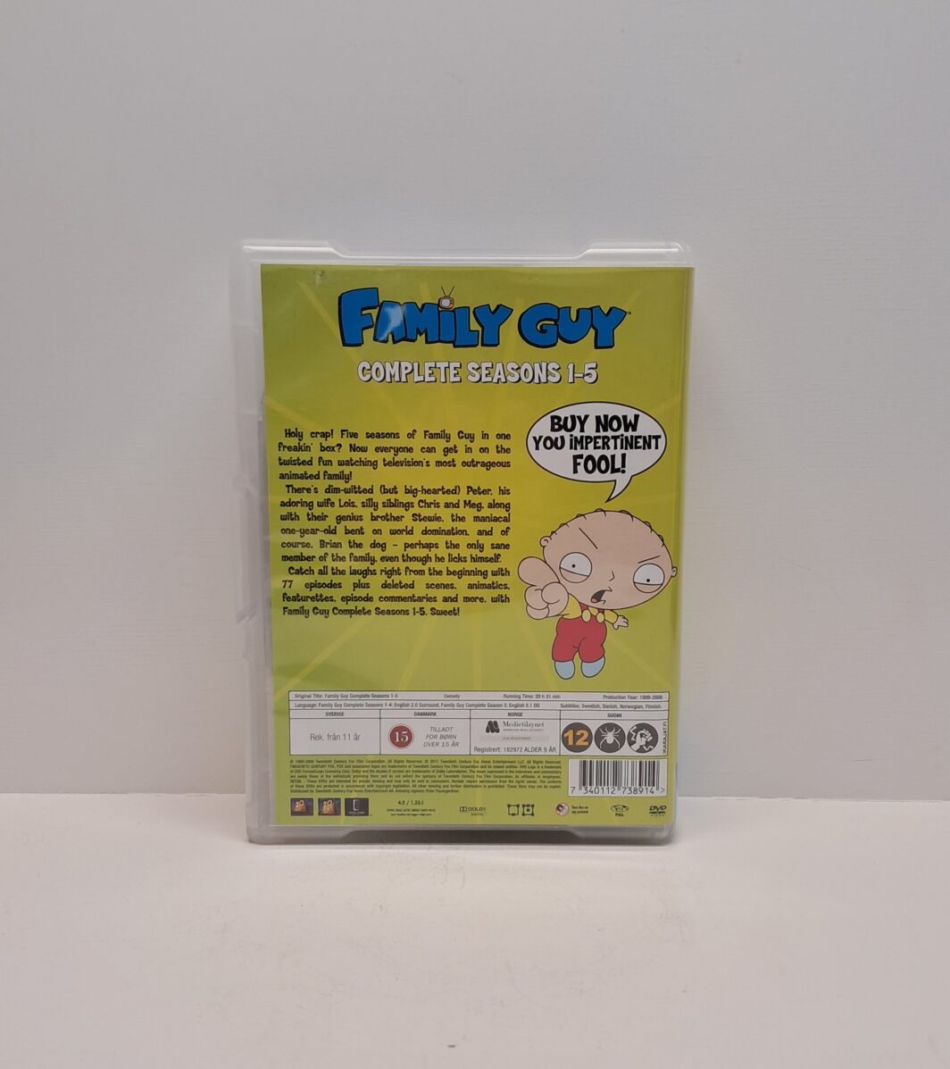 Family Guy kaudet 1-5 - Image 2