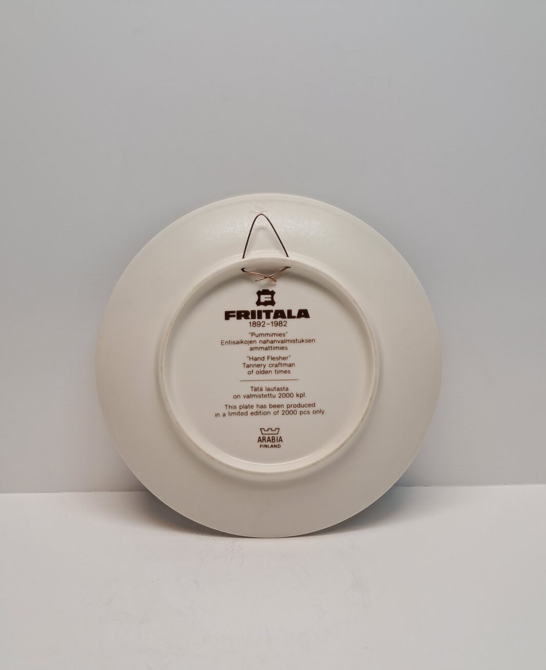 Arabia Friitala "Pummimies" seinälautanen - Image 2