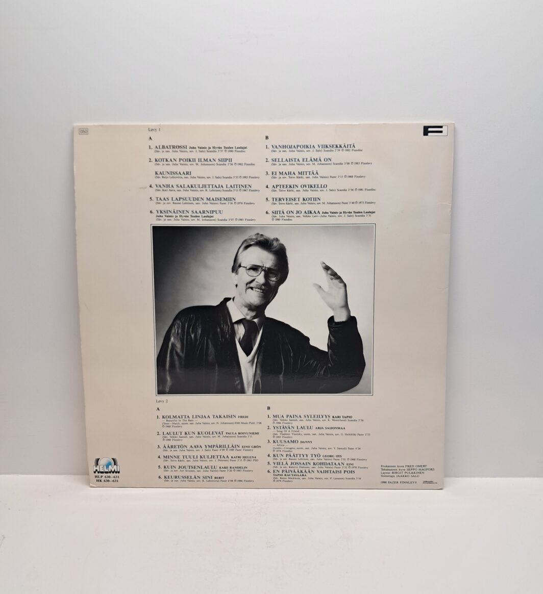 Juha Vainio - Lauluntekijä ja laulaja 2LP - Image 2