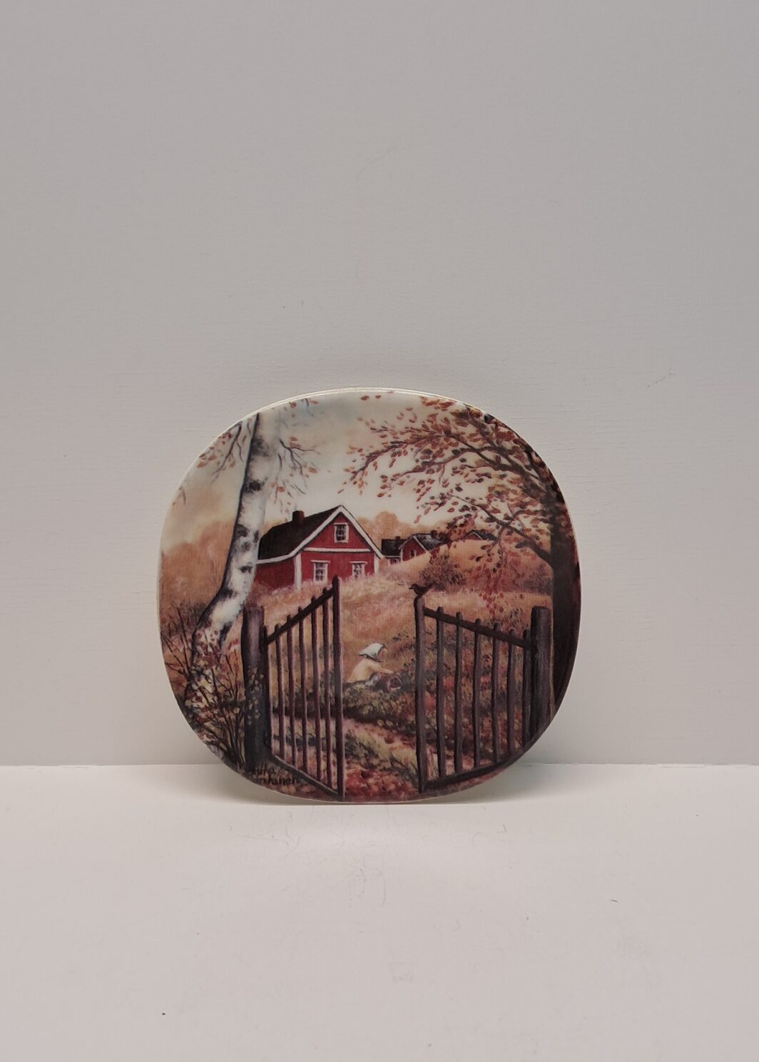 Arabia seinälautanen Kotiseudun syksy