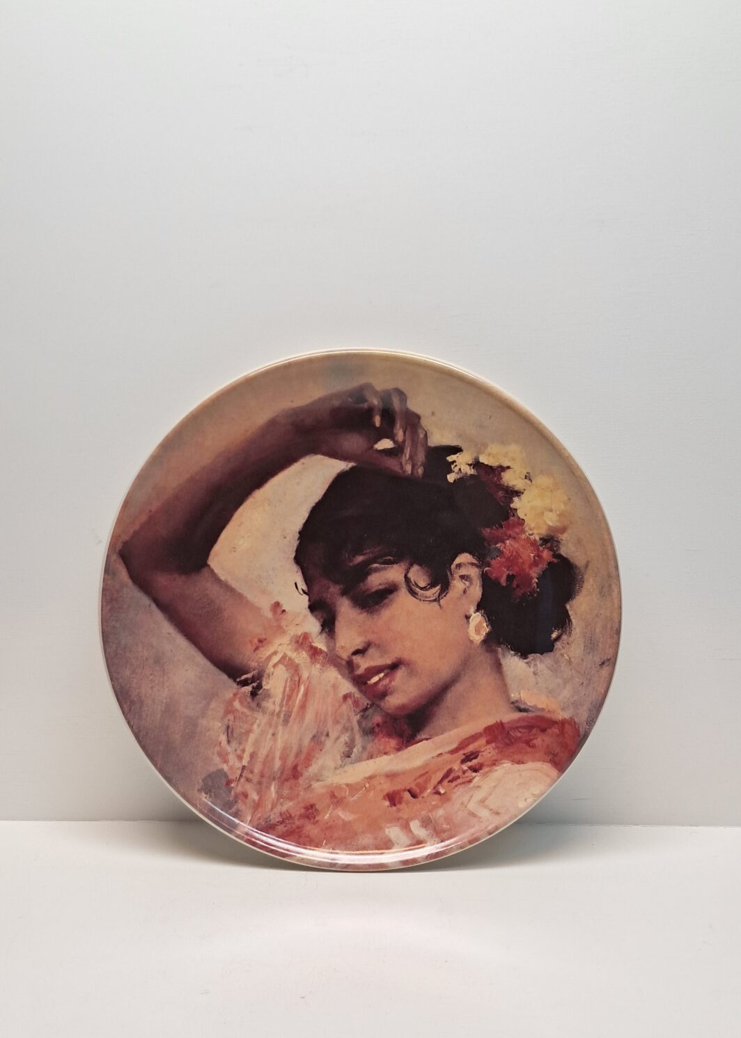 Kermansavi seinälautanen Tanssiva Gitana