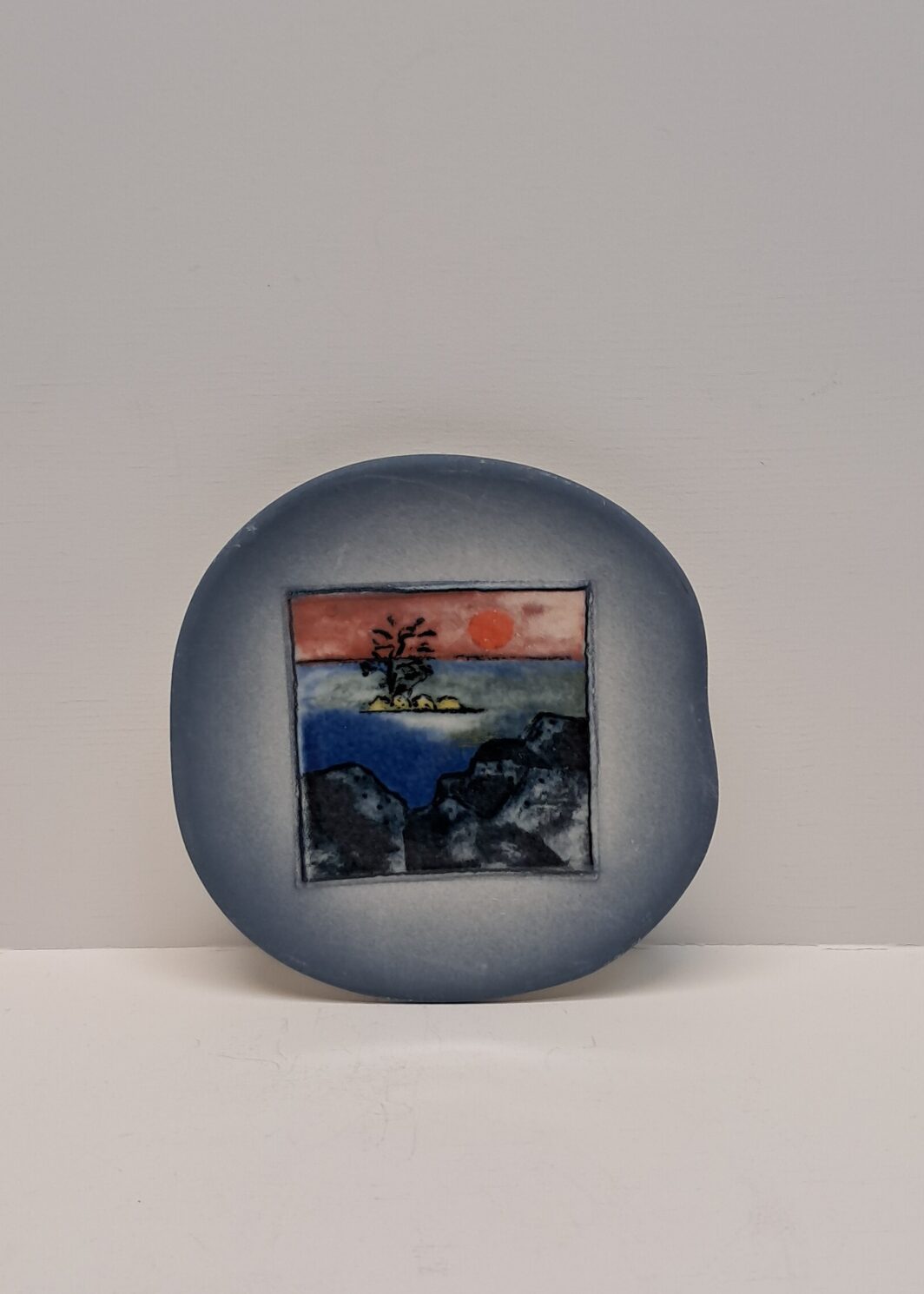 Arabia seinälautanen Merimaisema