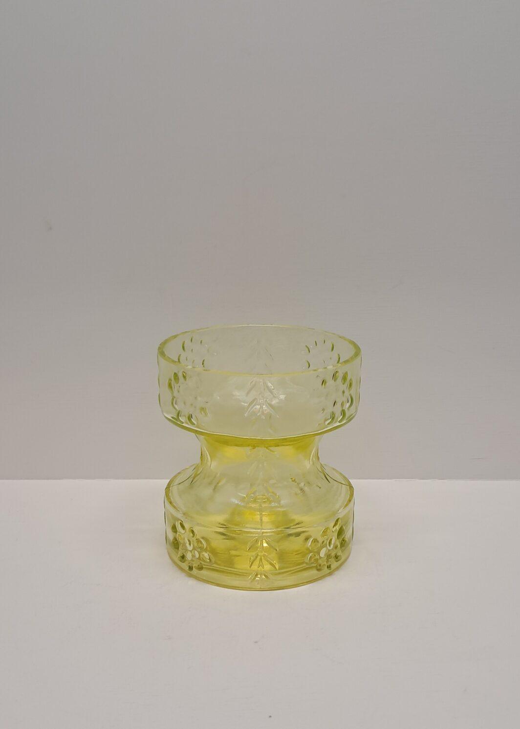 Riihimäen lasi Mesimarja maljakko/kynttilänjalka