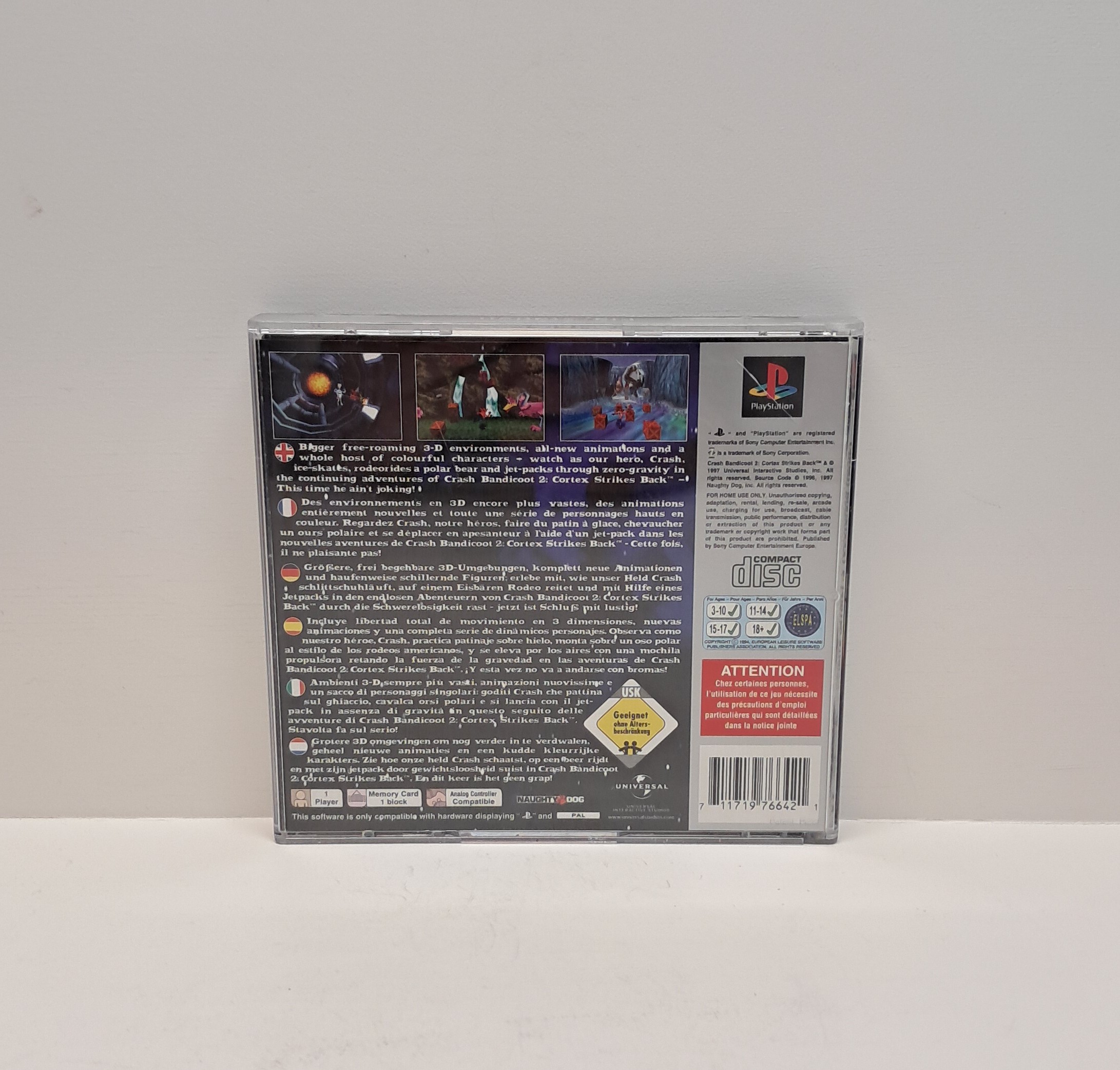 Crash Bandicoot 2 Cortex Strikes Back PS1 - Image 2